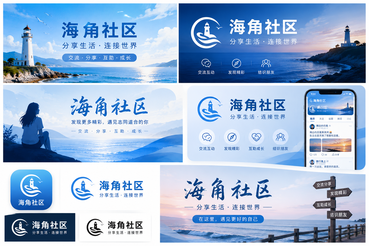 海角社区城市生活与交流品牌内容